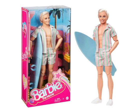 Ken The Movie Wearing Pastel Striped Beach Mattel | Παιχνίδια για Κορίτσια στο MarkCenter