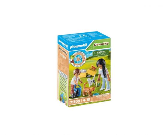 Playmobil Country Οικογένεια με γατούλες 71309 Playmobil | Playmobil στο MarkCenter