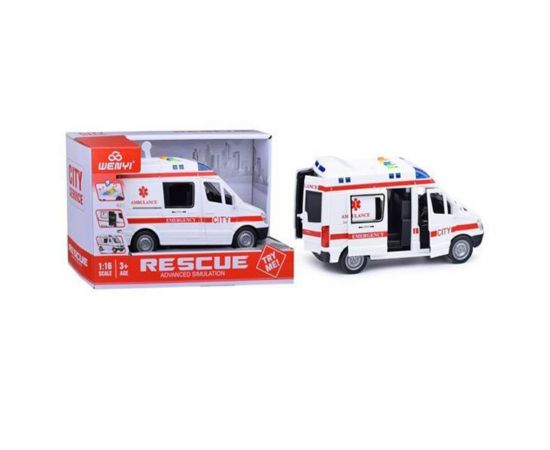 Ασθενοφόρο με Ήχο και Φως 1:16 Group | Παιχνίδια για Αγόρια στο MarkCenter