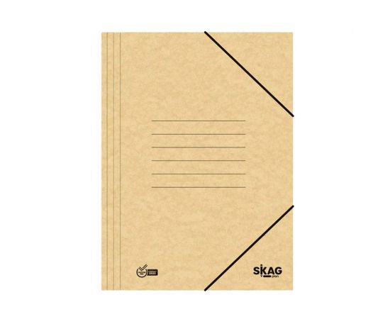 Ντοσιέ Λάστιχο Skag 25X35 Systems Κρέμ Skag | Είδη Αρχειοθέτησης στο MarkCenter