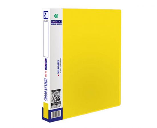 Σουπλ Α4 Metron 50 Θέσεων Κίτρινο Metron | Είδη Αρχειοθέτησης στο MarkCenter