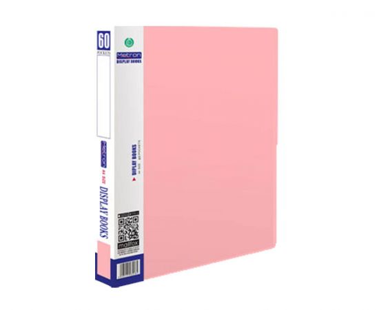 Σουπλ Α4 Metron 60 Θέσεων Παστέλ Ροζ Metron | Είδη Αρχειοθέτησης στο MarkCenter