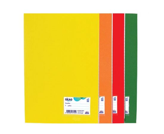 Τετράδιο Skag Διεθνές Α4 50 Φύλλων Ριγέ Κλασσικά Χρώματα Skag | Σχολικά Τετράδια στο MarkCenter