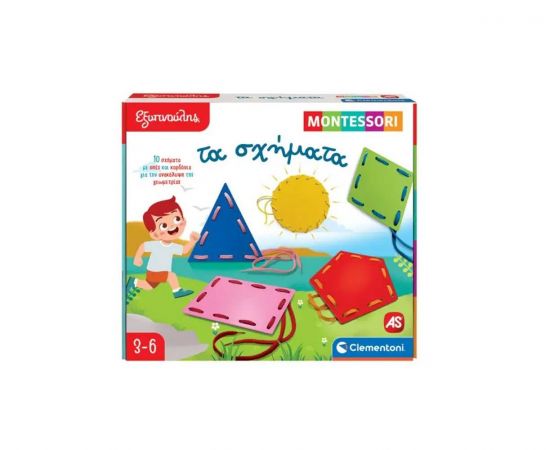 Εξυπνούλης  Montessori Τα σχήματα AS Company | Παιχνίδια Unisex στο MarkCenter