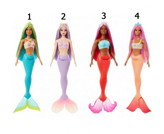 Barbie A Touch of Magic Κούκλα Γοργόνα HRR02 Mattel | Παιχνίδια για Κορίτσια στο MarkCenter