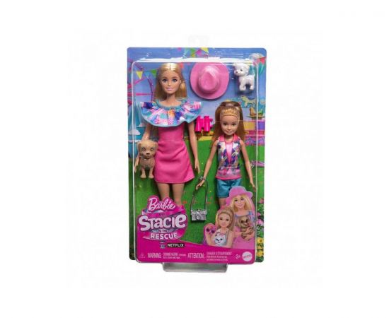 Barbie & Stacie στη Διάσωση Κούκλες και Αξεσουάρ HRM09 Mattel | Παιχνίδια για Κορίτσια στο MarkCenter