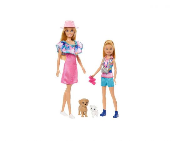 Barbie & Stacie στη Διάσωση Κούκλες και Αξεσουάρ HRM09 Mattel | Παιχνίδια για Κορίτσια στο MarkCenter