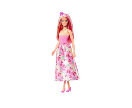 Barbie Πριγκίπισσα με Ροζ Αντάυγειες | HRR08 Mattel | Παιχνίδια για Κορίτσια στο MarkCenter