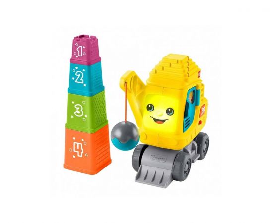 Fisher-Price Εκπαιδευτικός Γερανός με Κύβους | HWY62 Fisher Price | Παιχνίδια στο MarkCenter