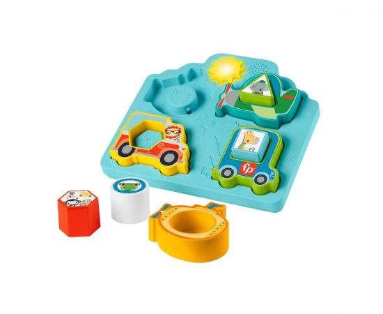 Fisher Price Παζλ Οχημάτων με σχήματα και ήχους HRP31 Fisher Price | Παιχνίδια στο MarkCenter