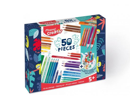 Maped Creative Σετ Ζωγραφικής 50 τμχ Maped | Παιχνίδια Unisex στο MarkCenter