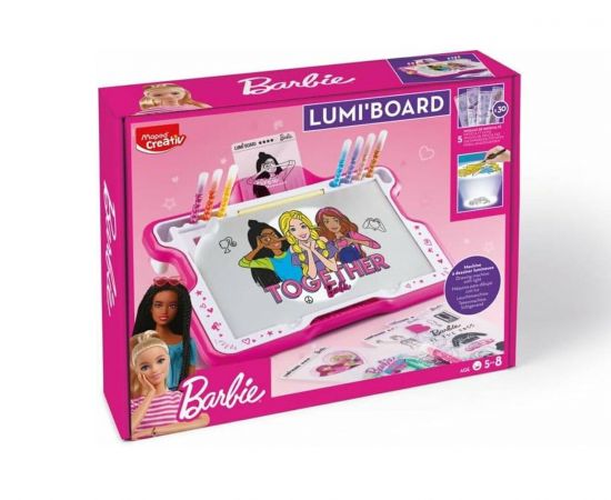 Maped Creative Φωτεινός Πίνακας Barbie Maped | Παιχνίδια για Κορίτσια στο MarkCenter