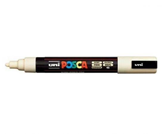 Μαρκαδόρος UNI Posca PC-5M Ιβουάρ Uni-ball | Γραφική Ύλη στο MarkCenter
