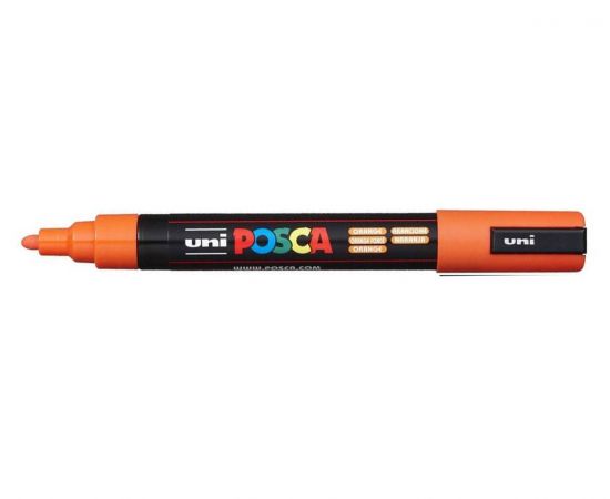 Μαρκαδόρος UNI Posca PC-5M Πορτοκαλί Uni-ball | Γραφική Ύλη στο MarkCenter