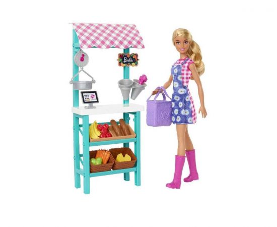 Barbie Σετ Οπωροπώλης | HCN22 Mattel | Παιχνίδια για Κορίτσια στο MarkCenter