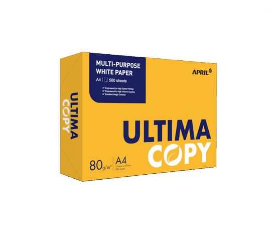 Χαρτί Φωτοτυπικό Α4 80gr 500 φύλλα Ultima Copy April | Χαρτί Εκτύπωσης στο MarkCenter