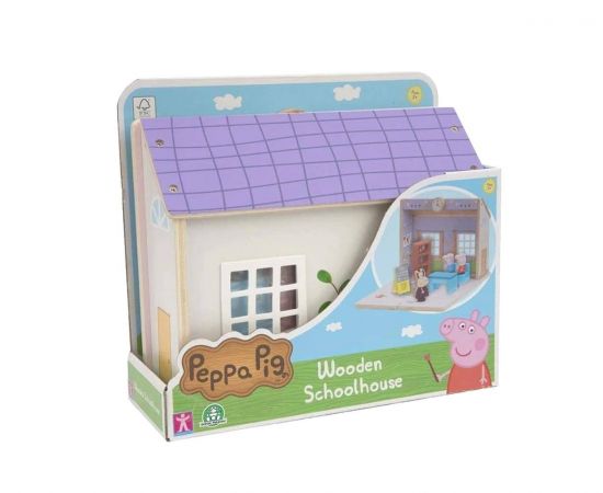 Peppa Pig Ξύλινο Σχολείο Giochi Preziosi | Παιχνίδια για Κορίτσια στο MarkCenter