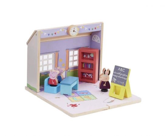 Peppa Pig Ξύλινο Σχολείο Giochi Preziosi | Παιχνίδια για Κορίτσια στο MarkCenter