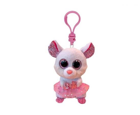 TY Κλιπ Beanie Boos Nina Γκρι Ποντικάκι με Τουτού AS Company | Παιχνίδια για Κορίτσια στο MarkCenter