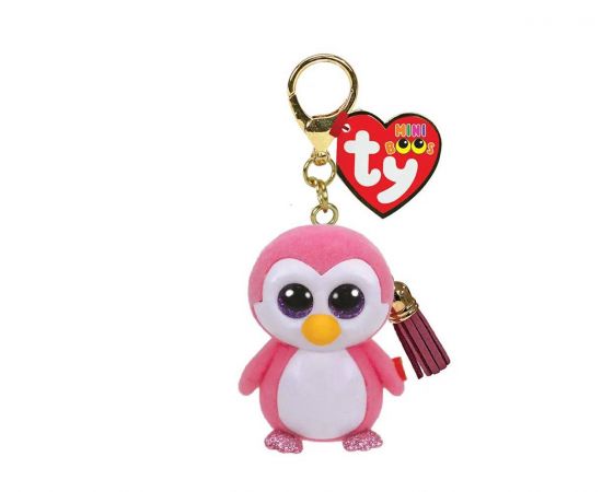 Ty Κλιπ Mini Boos Glider Ροζ Πιγκουίνος | 1607-25072 AS Company | Παιχνίδια για Κορίτσια στο MarkCenter