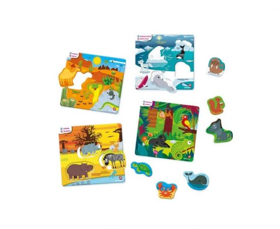 Εξυπνούλης Πού Ζουν Τα Ζώα; Clementoni | Παιχνίδια Unisex στο MarkCenter