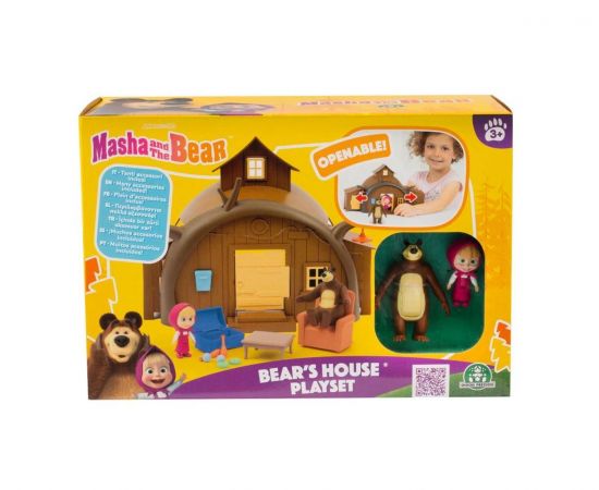 Η Μάσα και ο Αρκούδος. Το σπίτι του Αρκούδου Giochi Preziosi | Παιχνίδια για Κορίτσια στο MarkCenter