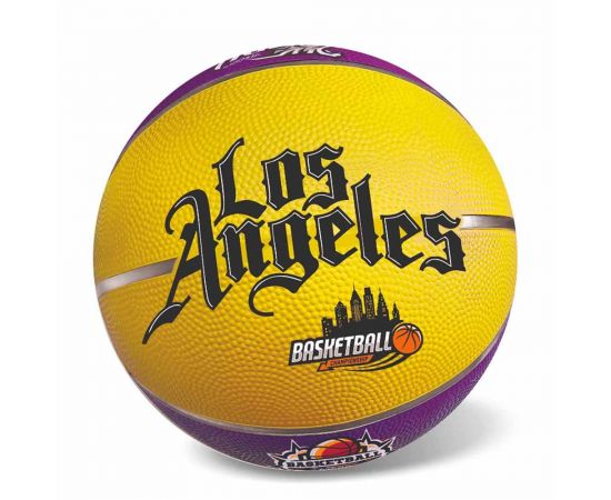Μπάλα Μπάσκετ Λαστιχένια Los Angeles 37/360 680γρ Star Toys | Μπάλες - Μπαλάκια στο MarkCenter