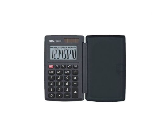 Αριθμομηχανή DELI W39219 8 Ψηφίων Γκρί Deli | Αριθμομηχανές στο MarkCenter