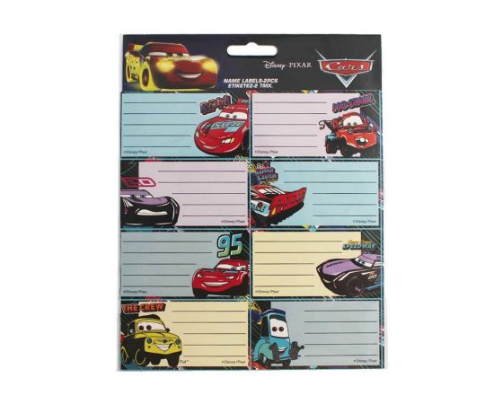Ετικέτες 2 Φύλλων Cars GIM | Διάφορα Είδη στο MarkCenter