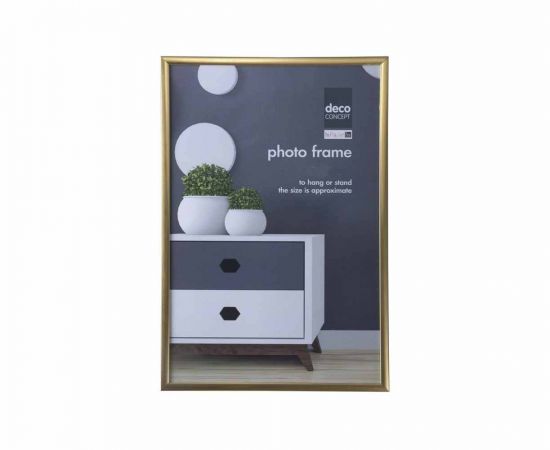 Κορνίζα Πλαστική 21Χ30cm Χρυσό OEM | Είδη Δώρων στο MarkCenter