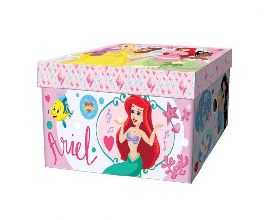Κουτί Αποθήκευσης από Χαρτόνι Disney Princess Διακάκης | Είδη Αρχειοθέτησης στο MarkCenter