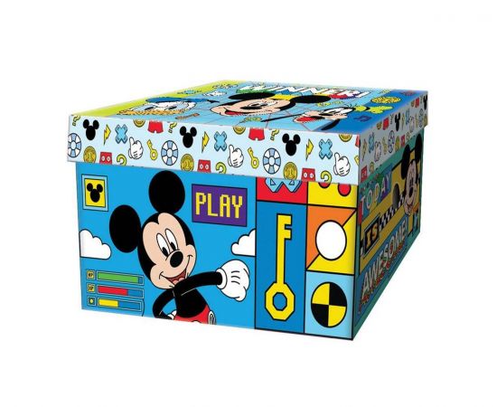 Κουτί Αποθήκευσης από Χαρτόνι Mickey Διακάκης | Είδη Αρχειοθέτησης στο MarkCenter