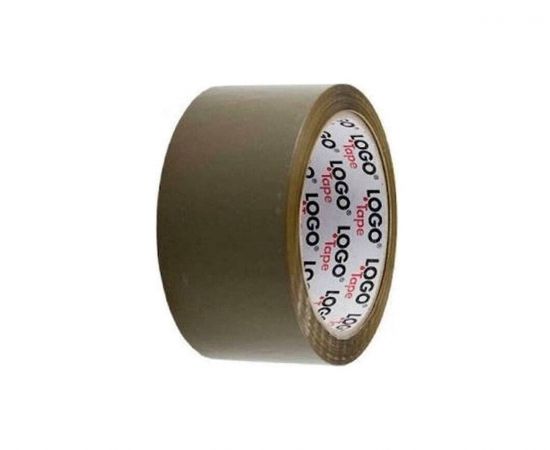 Ταινία Συσκευασίας Καφέ 48mmx50m PP Logo Eco Αθόρυβη Logo | Είδη Συσκευασίας στο MarkCenter