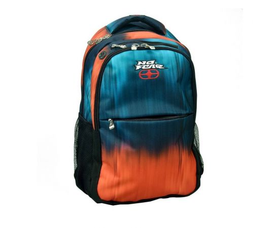 Τσάντα Πλάτης No Fear Μπλε Πορτοκαλί GIM | Σχολικές Τσάντες - Κασετίνες στο MarkCenter