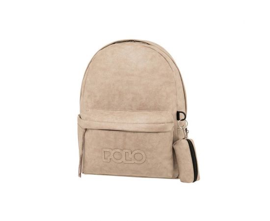 Τσάντα Πλάτης Polo Gecko Μπεζ Polo | Σχολικές Τσάντες - Κασετίνες στο MarkCenter