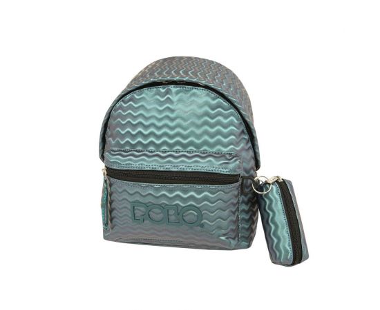 Τσάντα Πλάτης Polo Mini Sign Μπλε Polo | Σχολικές Τσάντες - Κασετίνες στο MarkCenter