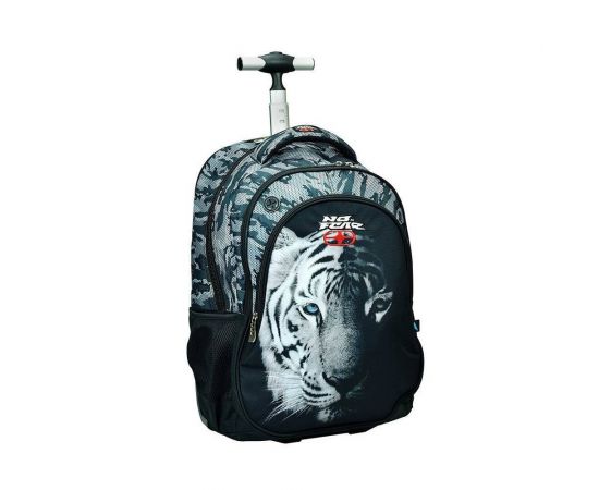 Τσάντα Τρόλευ Δημοτικού No Fear Τίγρης GIM | Σχολικές Τσάντες - Κασετίνες στο MarkCenter