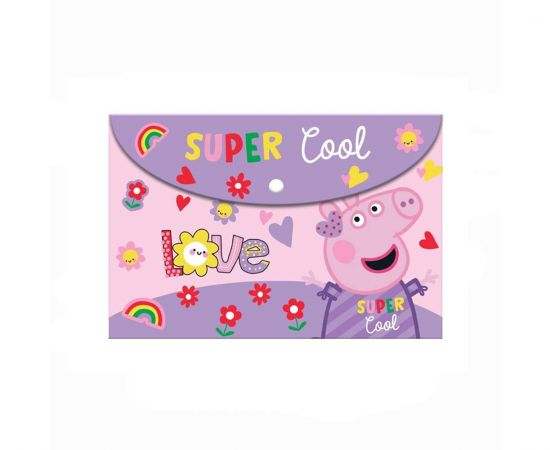 Φάκελος Κουμπί A4 Peppa Pig Διακάκης | Είδη Αρχειοθέτησης στο MarkCenter