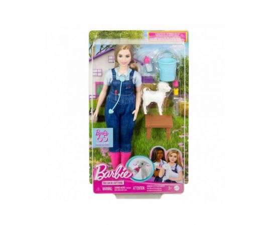 Barbie Επετειακή Κούκλα Κτηνίατρος 65 Χρόνια | HRG42 Mattel | Παιχνίδια για Κορίτσια στο MarkCenter