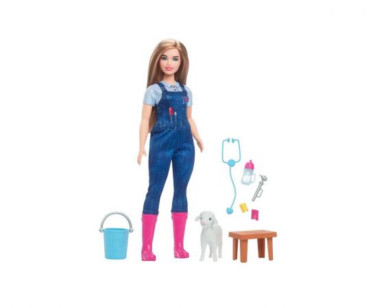 Barbie Επετειακή Κούκλα Κτηνίατρος 65 Χρόνια | HRG42 Mattel | Παιχνίδια για Κορίτσια στο MarkCenter