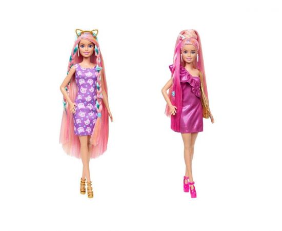 Barbie Κούκλα Πολύχρωμα Μαλλιά | JDC85 Mattel | Παιχνίδια για Κορίτσια στο MarkCenter