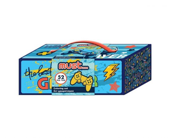 Βαλιτσάκι Ζωγραφικής Must Gamer Must Team | Είδη Ζωγραφικής στο MarkCenter
