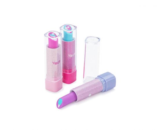 Γόμες Yolo Αρωματικές Σετ 3 Τεμαχίων Lip Stick Yolo | Γραφική Ύλη στο MarkCenter