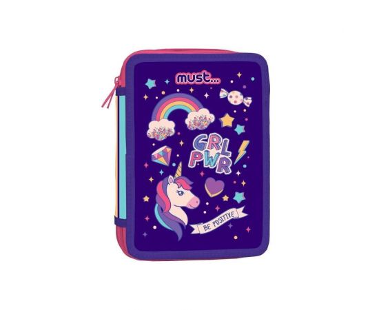 Κασετίνα Must Γεμάτη με 2 θήκες Be Positive Must Team | Σχολικές Τσάντες - Κασετίνες στο MarkCenter