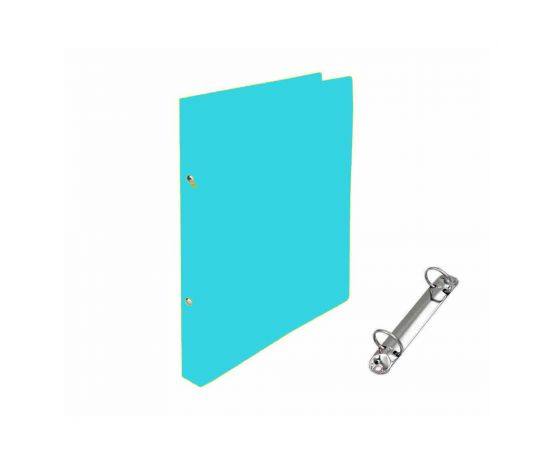 Κλασέρ Πλαστικό 23x32x2,4 (A4) Με 2 Κρίκους Ματ Γαλάζιο 907.59049 Metron | Είδη Αρχειοθέτησης στο MarkCenter