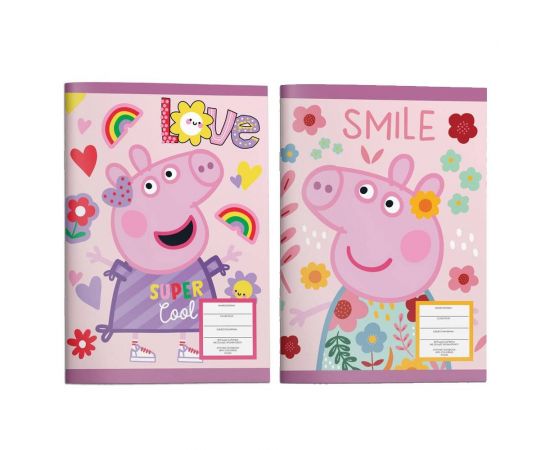 Τετράδιο Καρφίτσα 17X25 Peppa Pig Διακάκης | Σχολικά Τετράδια στο MarkCenter