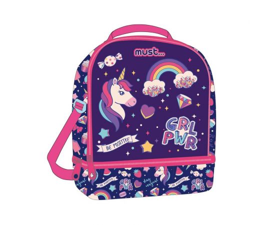 Τσαντάκι Φαγητού Must Yummy Be Positive Must Team | Σχολικές Τσάντες - Κασετίνες στο MarkCenter