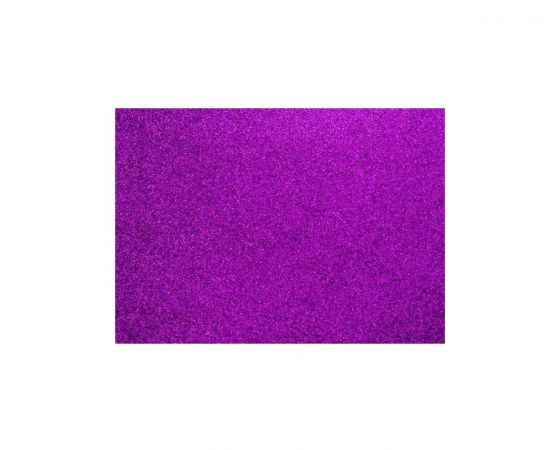 Χαρτόνι Glitter 50x70 Μωβ Kangaro | Είδη Χειροτεχνίας στο MarkCenter