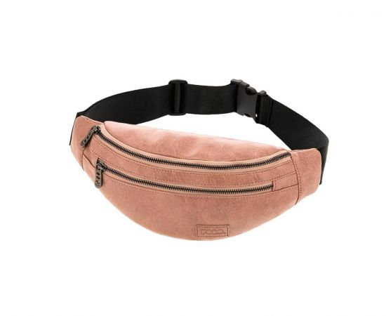 Γυναικείο Τσαντάκι Μέσης Polo Denzel Μπεζ Polo | Σχολικές Τσάντες - Κασετίνες στο MarkCenter