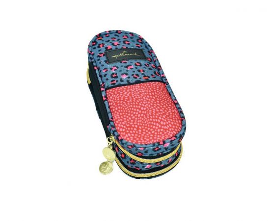 Κασετίνα Hallmark Οβάλ Prints GIM | Σχολικές Τσάντες - Κασετίνες στο MarkCenter